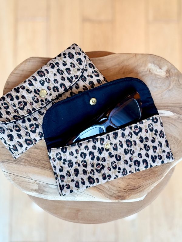 Etui à Lunettes Léopard