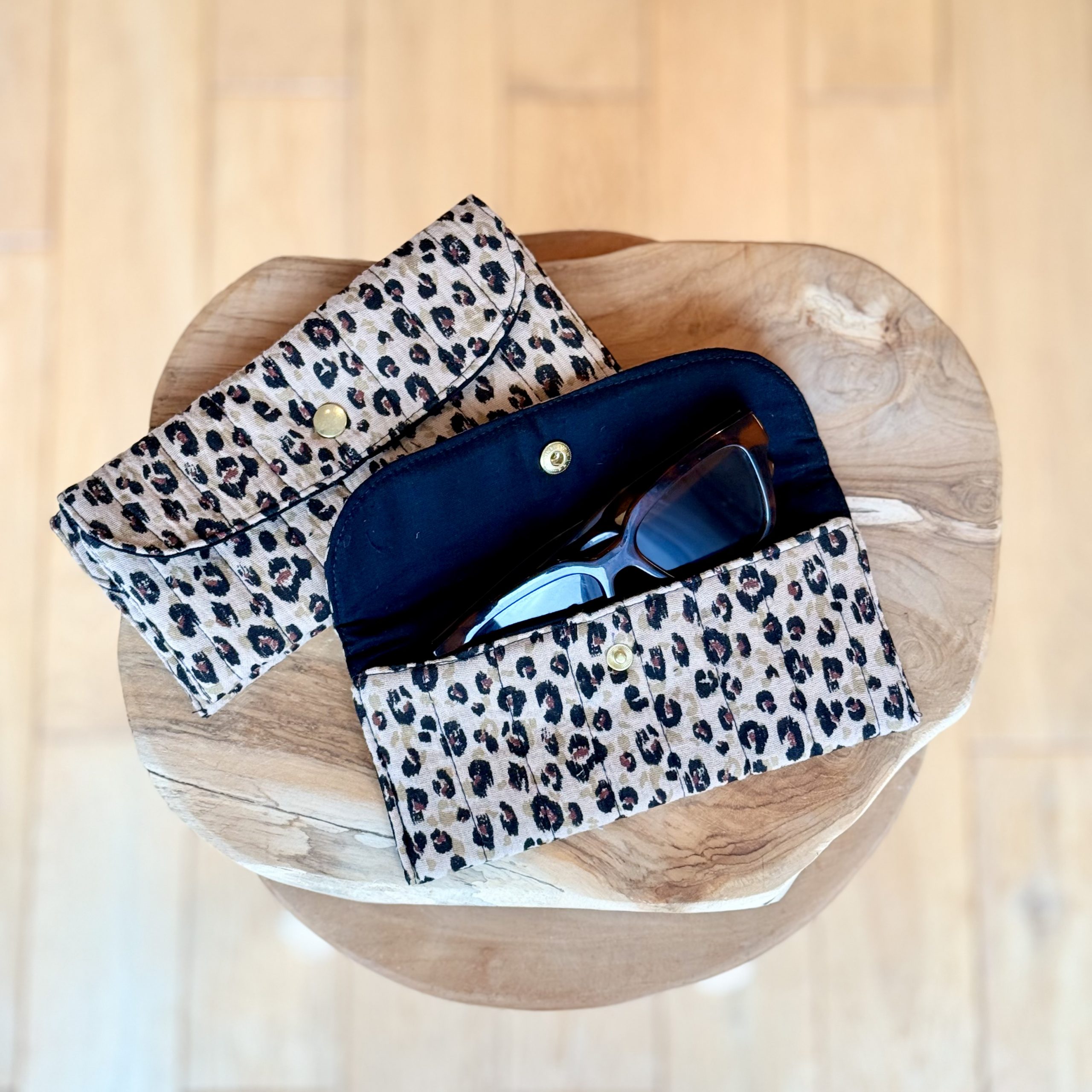 Etui à Lunettes Léopard