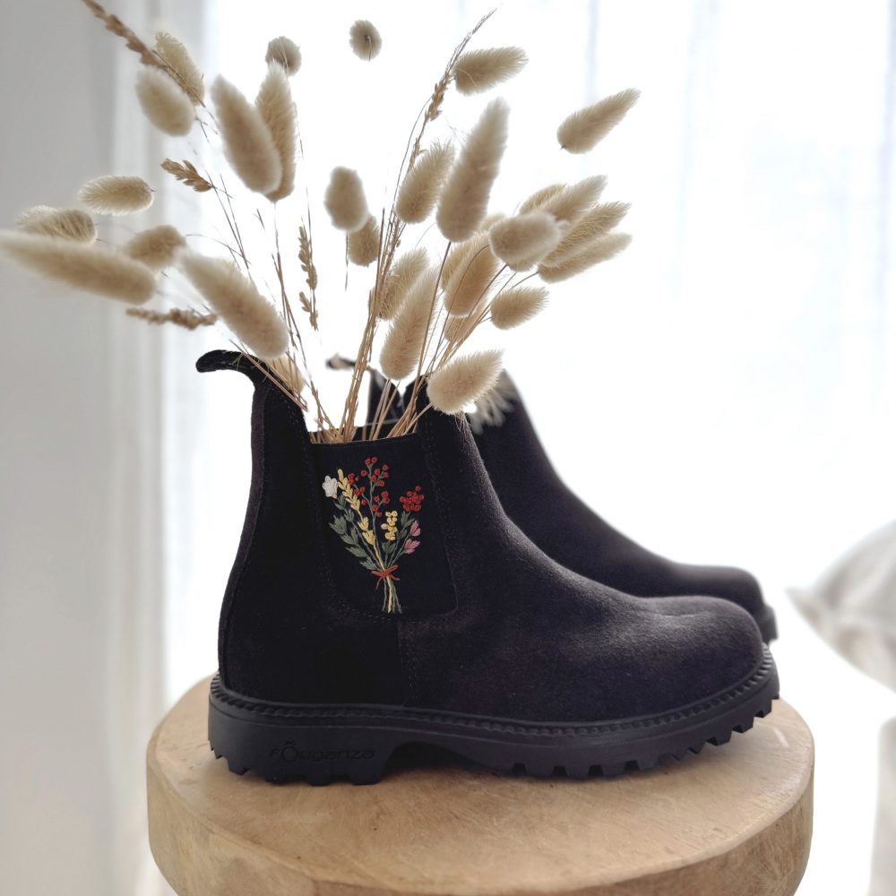 Boots Brodées