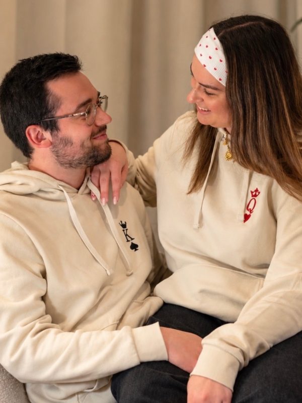 Duo sweats couple Roi / Reine