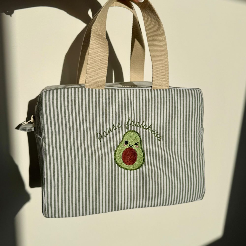 Lunch bag Personnalisée RAYURES