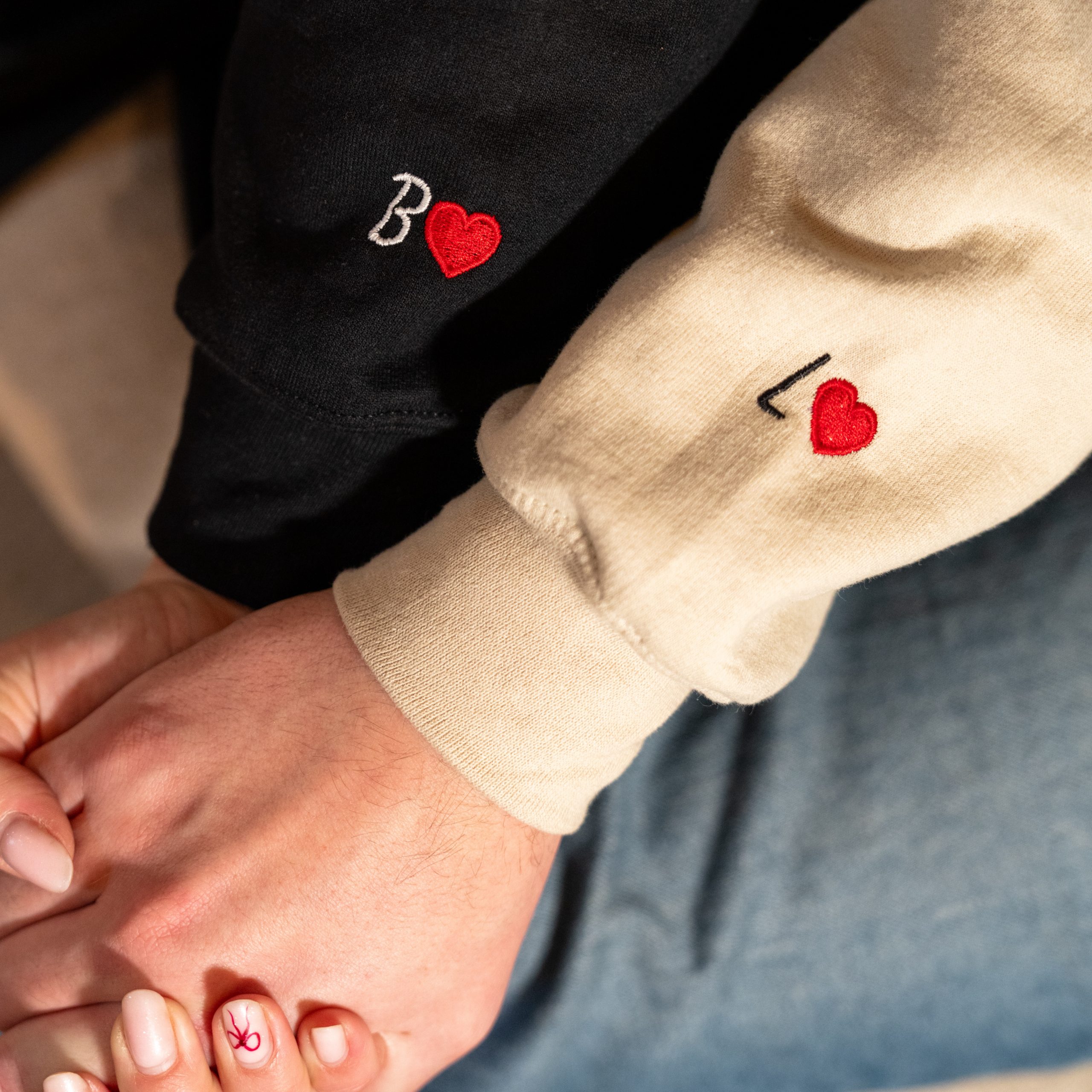 Duo Sweats Couple Personnalisés – Image 3