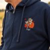 Sweat Personnalisé Brodé Papi ou Mamie
