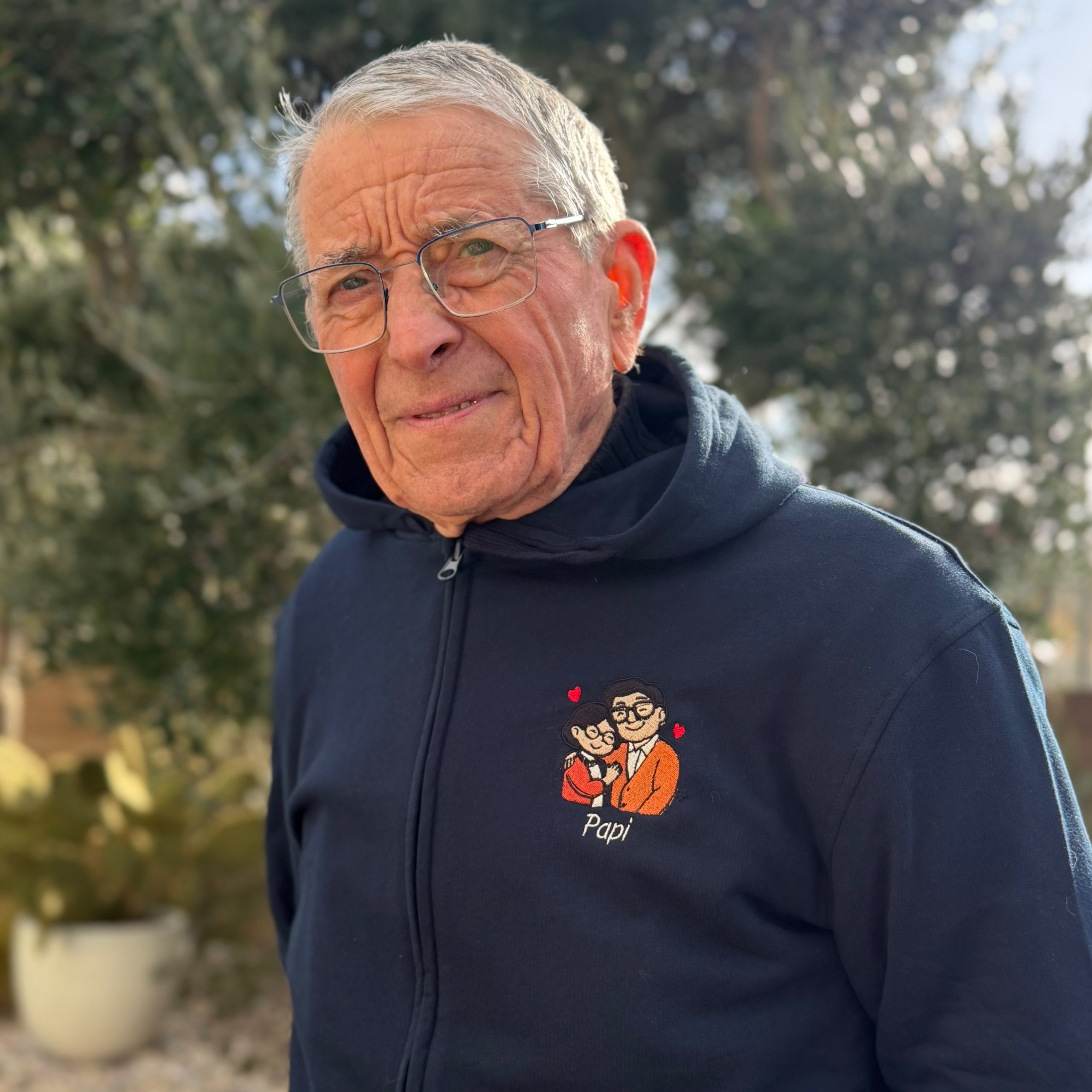 Sweat Personnalisé Brodé Mamie ou Papi