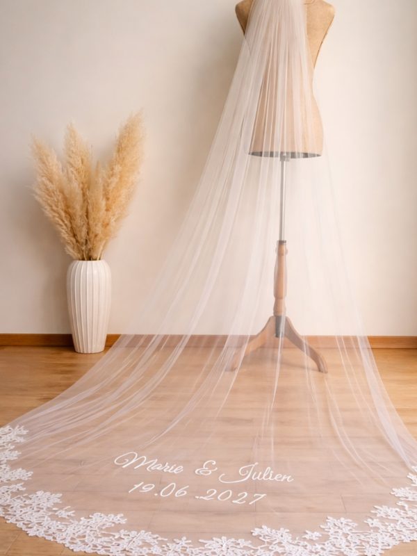 Voile de Mariée Personnalisé
