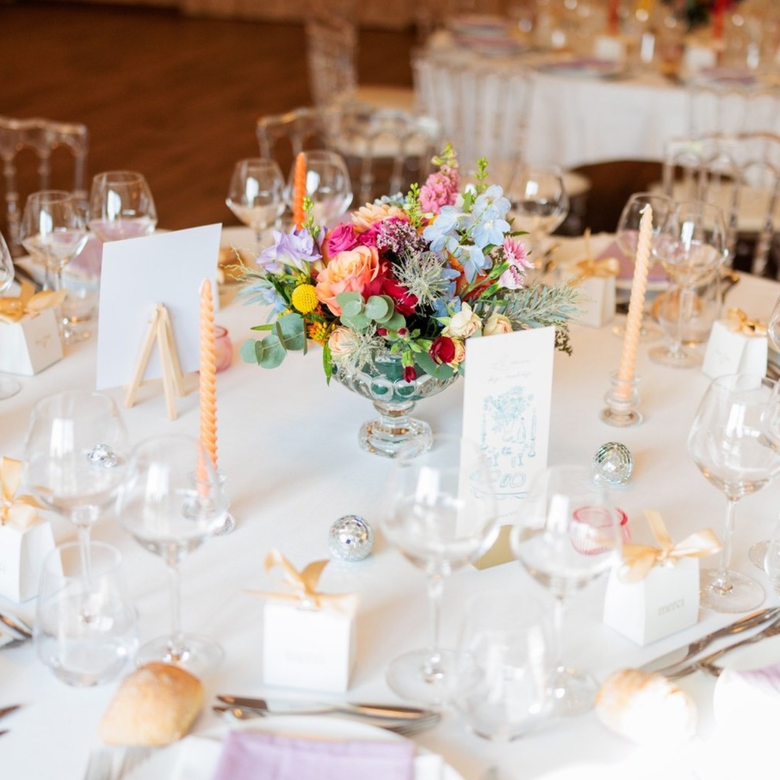 Prestation de Broderie Serviette de Table Personnalisé Mariage-Baptême-Evènement