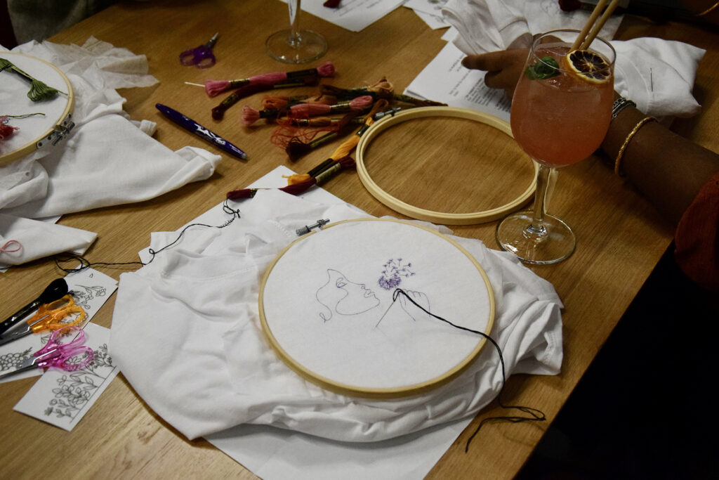 L'atelier broderie avec Laura - Cours et ateliers