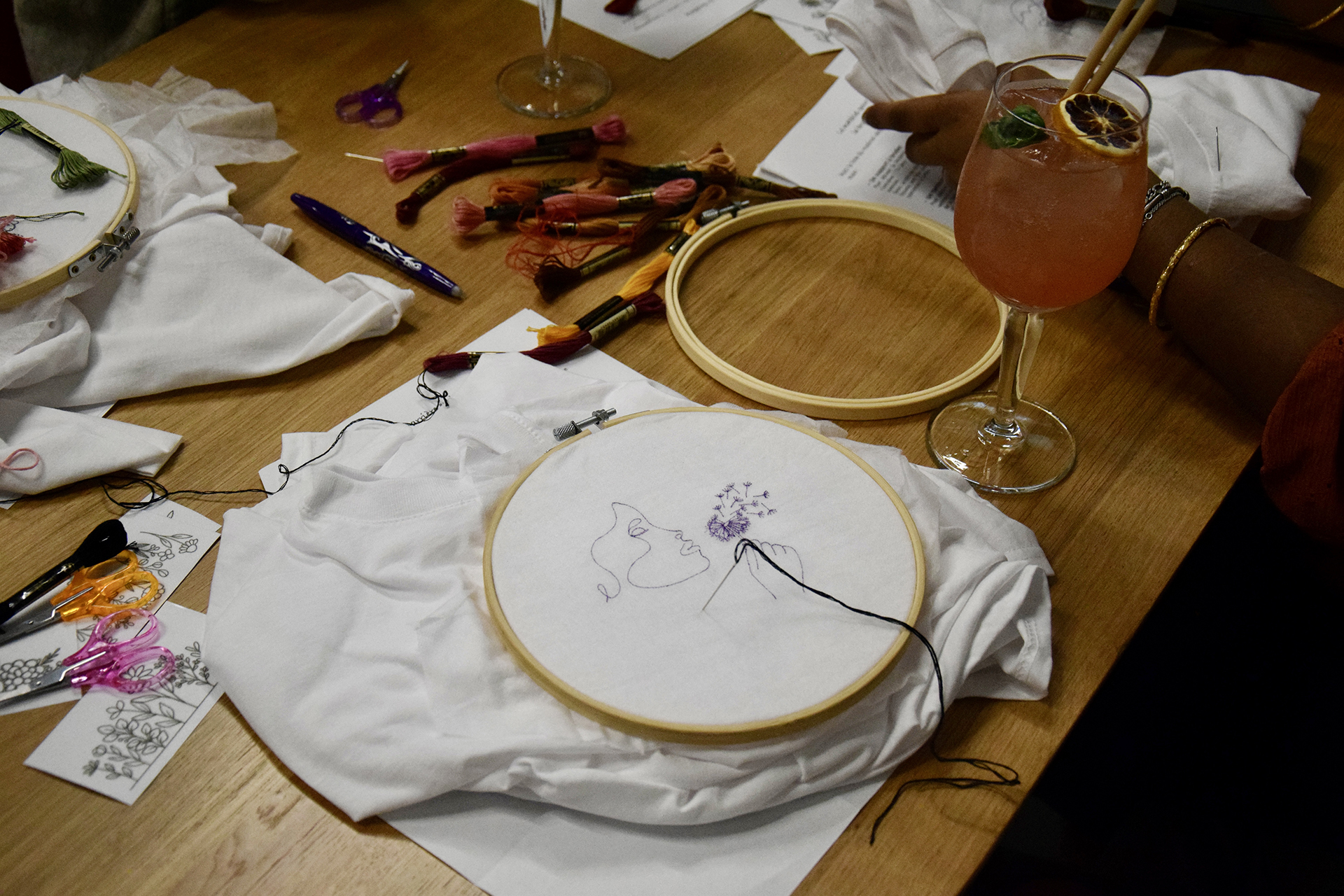 L'atelier broderie avec Laura - Cours et ateliers