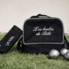 Sacoche Pétanque 6 Boules Personnalisée - Accessoires loisirs brodés - L'atelier Broderie avec Laura