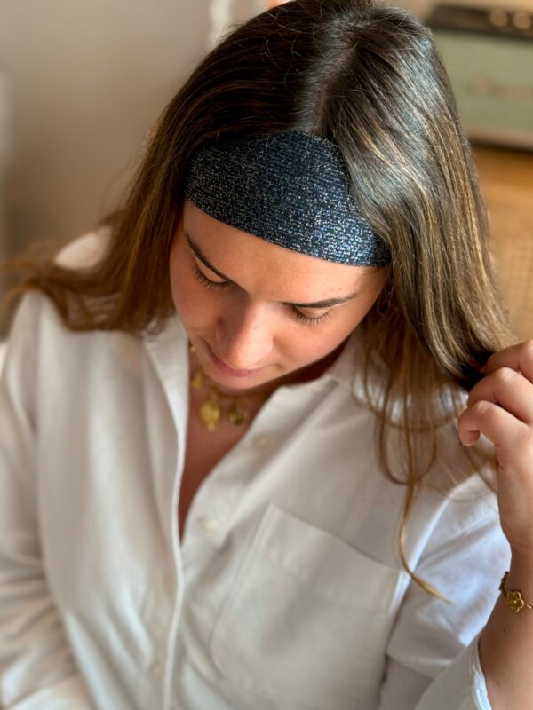 Bandeau Cheveux Paillettes - Accessoire personnalisé Femme - L'atelier broderie avec Laura