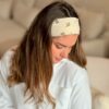 Bandeau Cheveux Automne - Accessoire personnalisé Femme - L'atelier broderie avec Laura