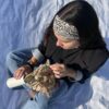 Bandeau Cheveux Zèbre - Accessoire personnalisé Femme - L'atelier broderie avec Laura
