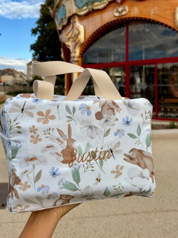 Lunch bag pour enfant à motif avec broderie - Pour la maison - L'Atelier Broderie avec Laura