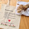 Tote Bag Personnalisé Maîtresse - ATSEM - Nounou