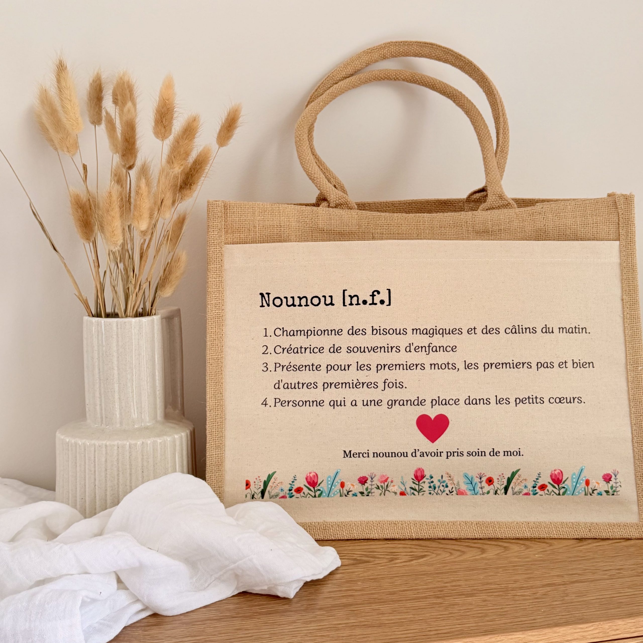 Sac Personnalisé Nounou