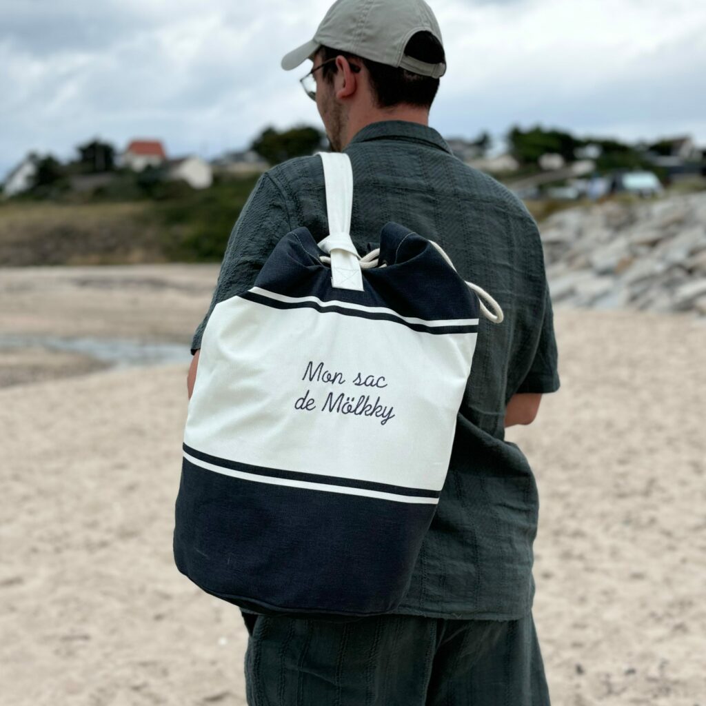 Sac à Molkky brodé - Accessoires loisirs personnalisés - L'Atelier Broderie avec Laura