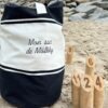 Sac à Molkky brodé - Accessoires loisirs personnalisés - L'Atelier Broderie avec Laura