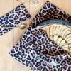 Sac à Tarte Personnalisé léopard brodé - Pour la maison - L'Atelier Broderie avec Laura