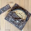 Sac à Tarte Personnalisé léopard brodé - Pour la maison - L'Atelier Broderie avec Laura