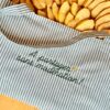 Sac à Tarte Personnalisé à rayures brodé - Pour la maison - L'Atelier Broderie avec Laura