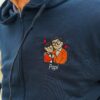 Sweat Personnalisé Brodé Papi - Vêtements brodés personnalisés - L'Atelier Broderie avec Laura