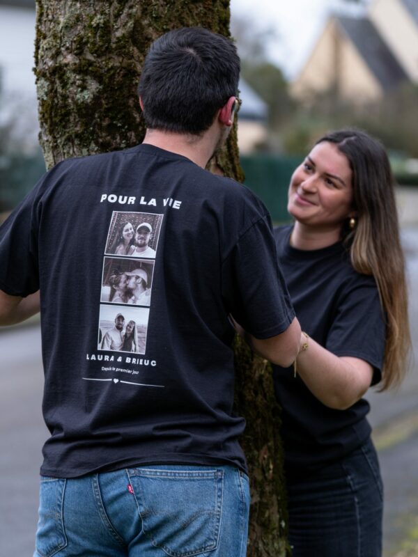 T-shirt Personnalisé Photo - Vêtements brodés - L'Atelier Broderie avec Laura