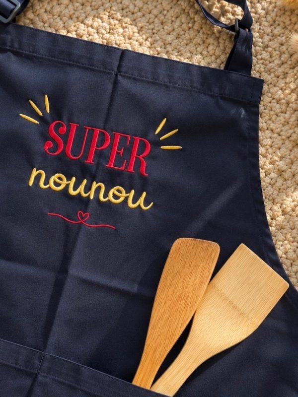 Tablier Personnalisé Super Nounou