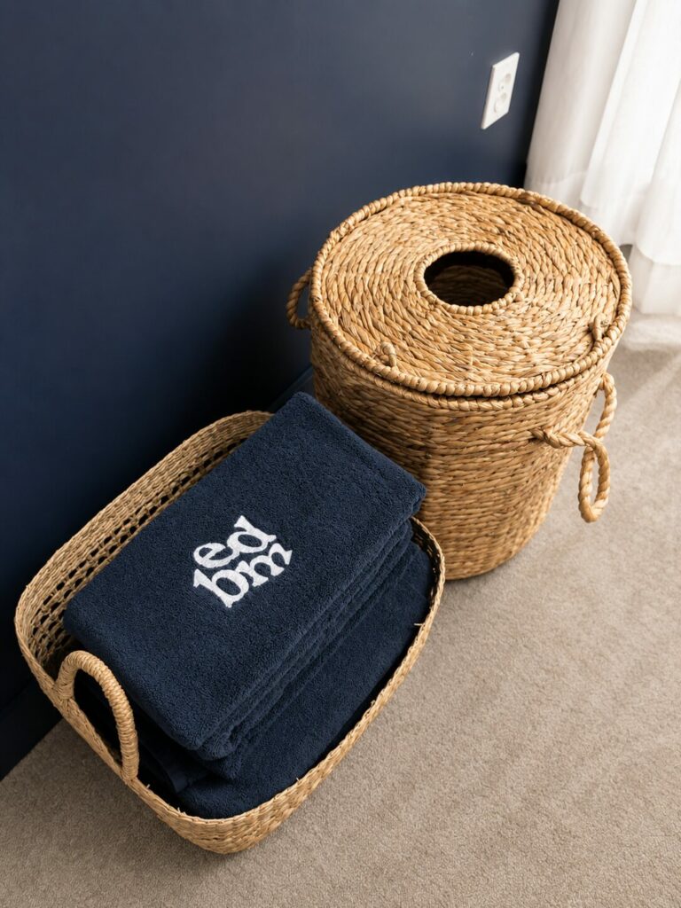 Prestation de broderie pour les professionnels - Serviette, linge de bain - L'atelier broderie avec Laura