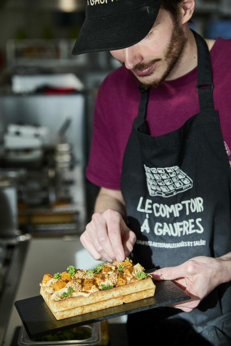 Prestation de broderie pour les professionnels - veste et tablier de cuisine - L'atelier broderie avec Laura