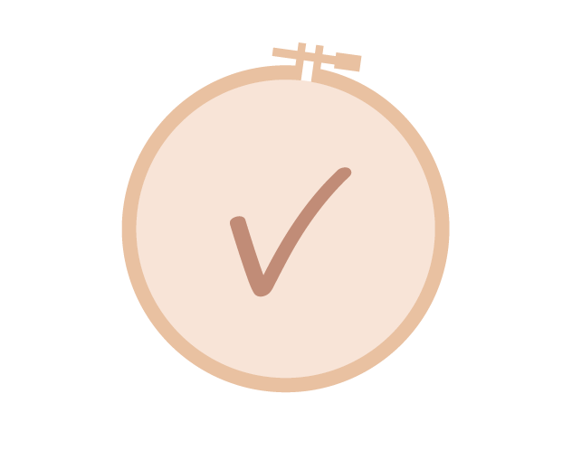 Pictogramme visuel validé avec le client - L'atelier Broderie avec Laura 2