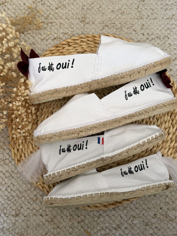 Espadrilles Personnalisées Mariage