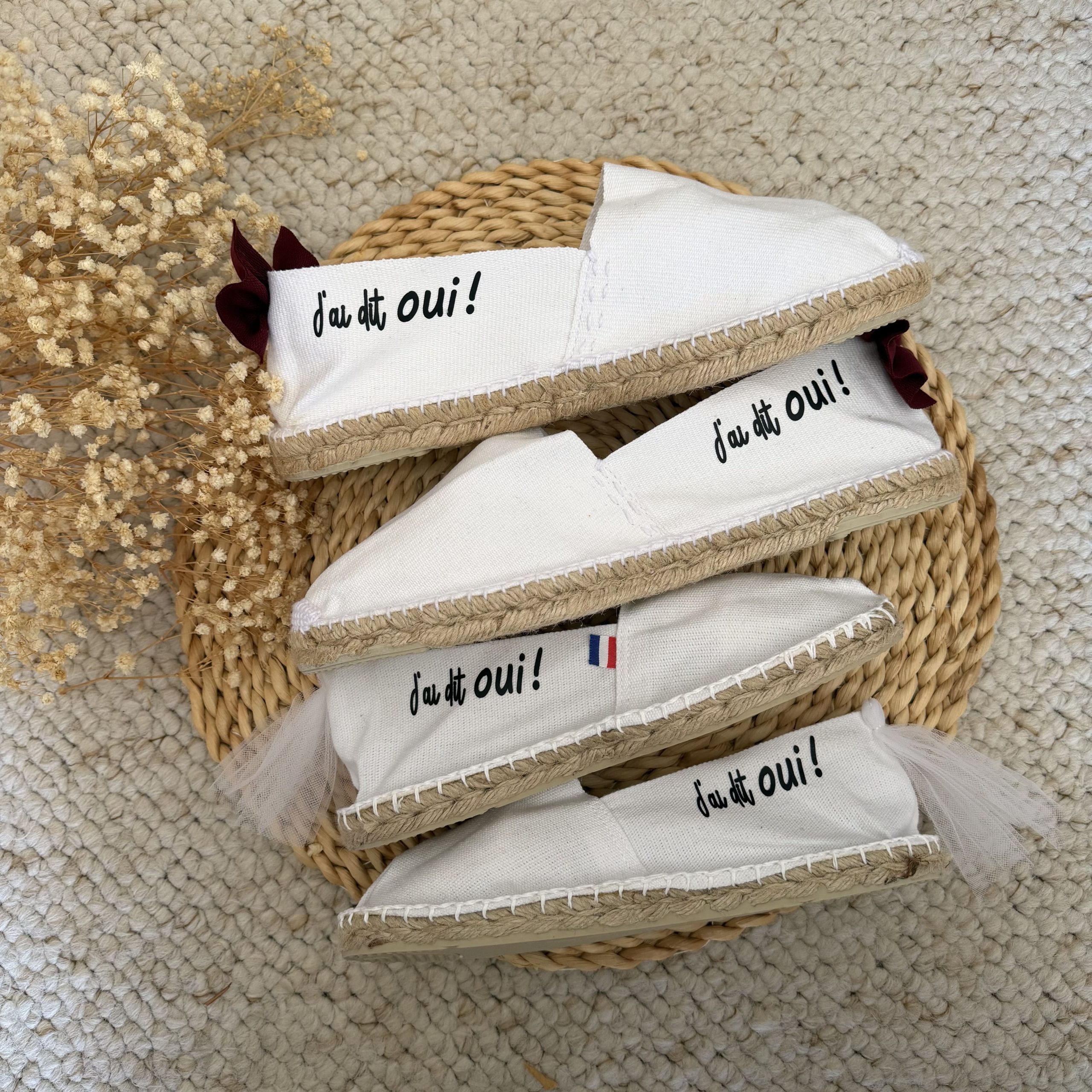 Espadrilles Personnalisées Mariage