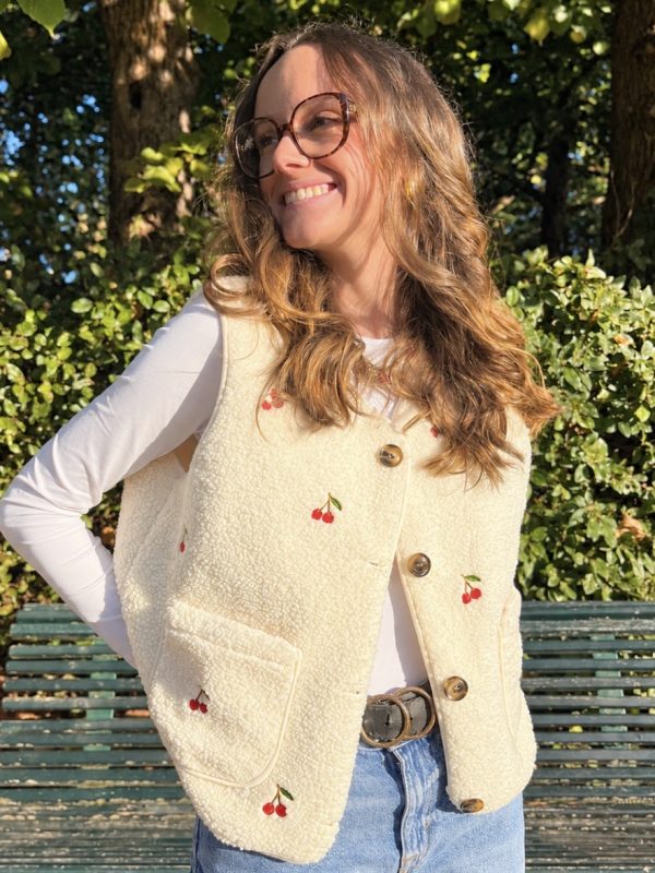 Gilet Berger Brodé Personnalisé